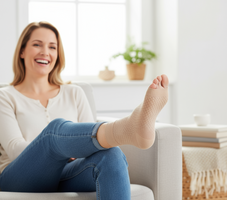 Techyvio FlexiFoot™ – Compression Socks for Foot & Heel Pain Relief, Arch Support & All-Day Comfort