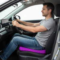 Techyvio ComfortGel™ – Premium Gel Seat Cushion for Long Sitting, Hip & Tailbone Pain Relief, and All-Day Support