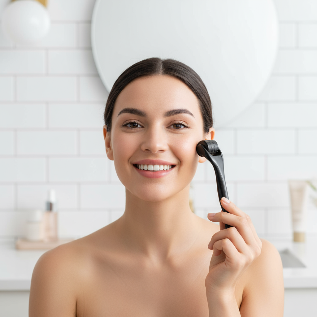 Revitalize Hair & Skin Derma Roller - 540 Microneedles for Hair Growth & Skin Rejuvenation