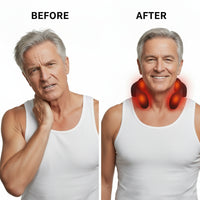 Techyvio™ Deep Kneading Neck & Shoulder Massager with Heat – Shiatsu Back & Body Massager for Pain Relief, Relaxation & Stress Recovery